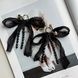 BLACK SWAN EARRINGS