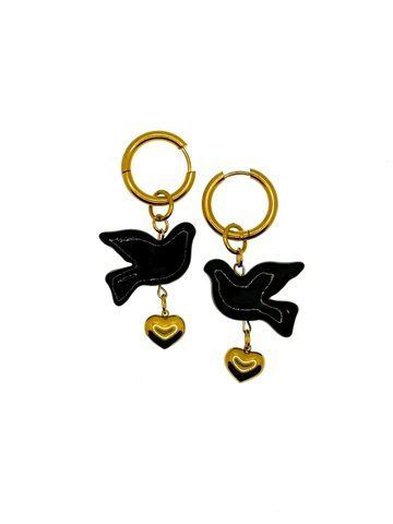 GULI BLACK EARRINGS