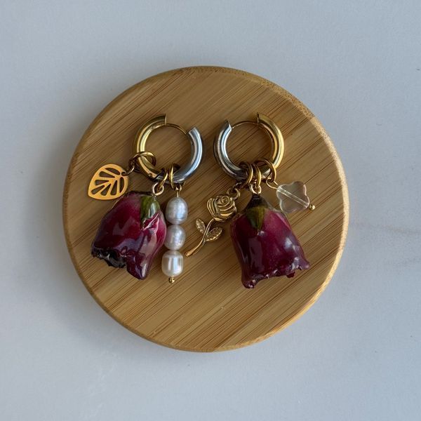 ROS&Egrave; EARRINGS