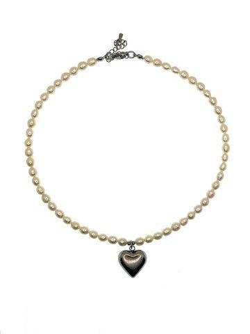 AMOR SILVER NECKLACE