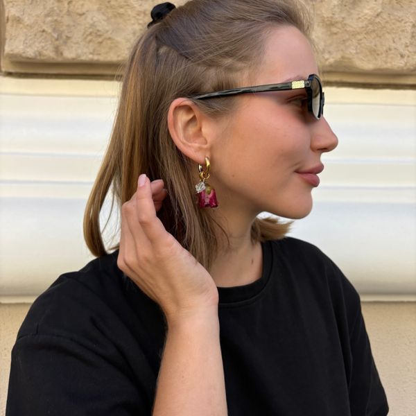 ROZ&Egrave; EARRINGS Сер050 фото