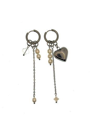 Сережки-конструктори AMOR SILVER Сер014 фото