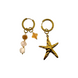SEASTAR EARRINGS GOLD