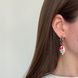 EARRINGS TULIPS RED