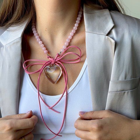 BESTIA PINK NECKLACE