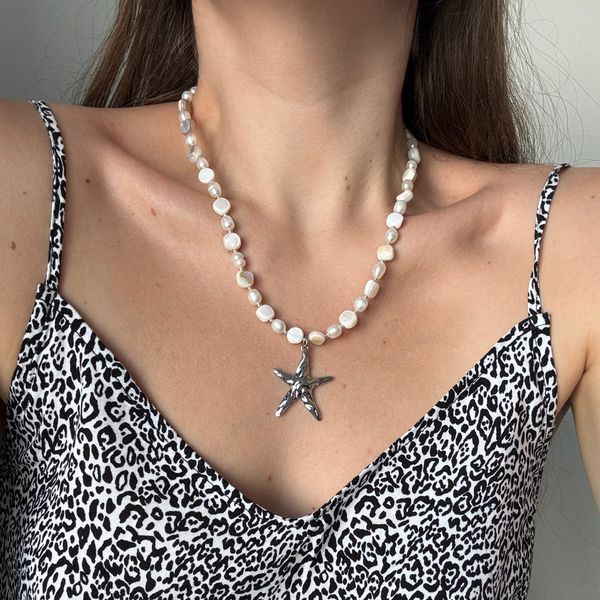 Намисто SEASTAR в сріблі Нам060 фото
