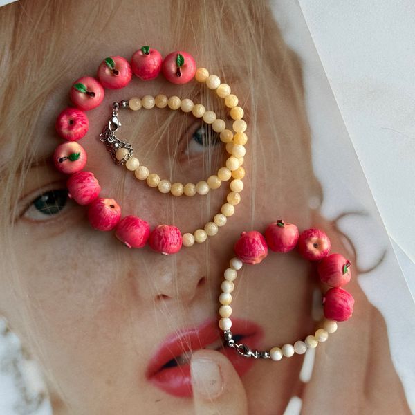 LITECHKO PINK NECKLACE