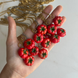 TOMATO pendant on a chain with gold-tone hardware