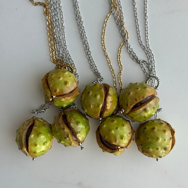 KASHTAN on a chain with silver hardware