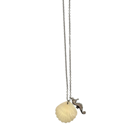 Chain with pendants CRUISE (SEA HORSE SILVER)