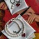 Сет JET'AIME RED в срібній фурнітурі Сет040 фото 3