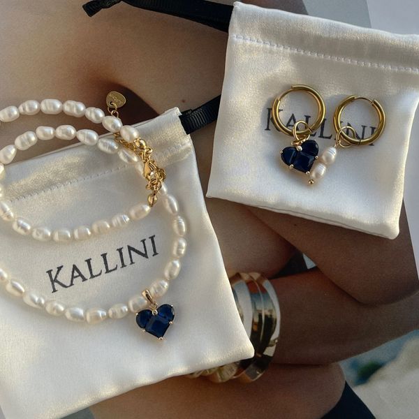 JET'AIME BLUE set with gold fittings