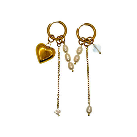 Сережки-конструктори AMOR GOLD Сер032 фото