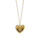 Pendant on a chain CORAZ&Oacute;N (gold)